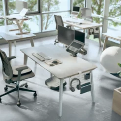 Bureau Ophangbord Klein 42x25 cm wit