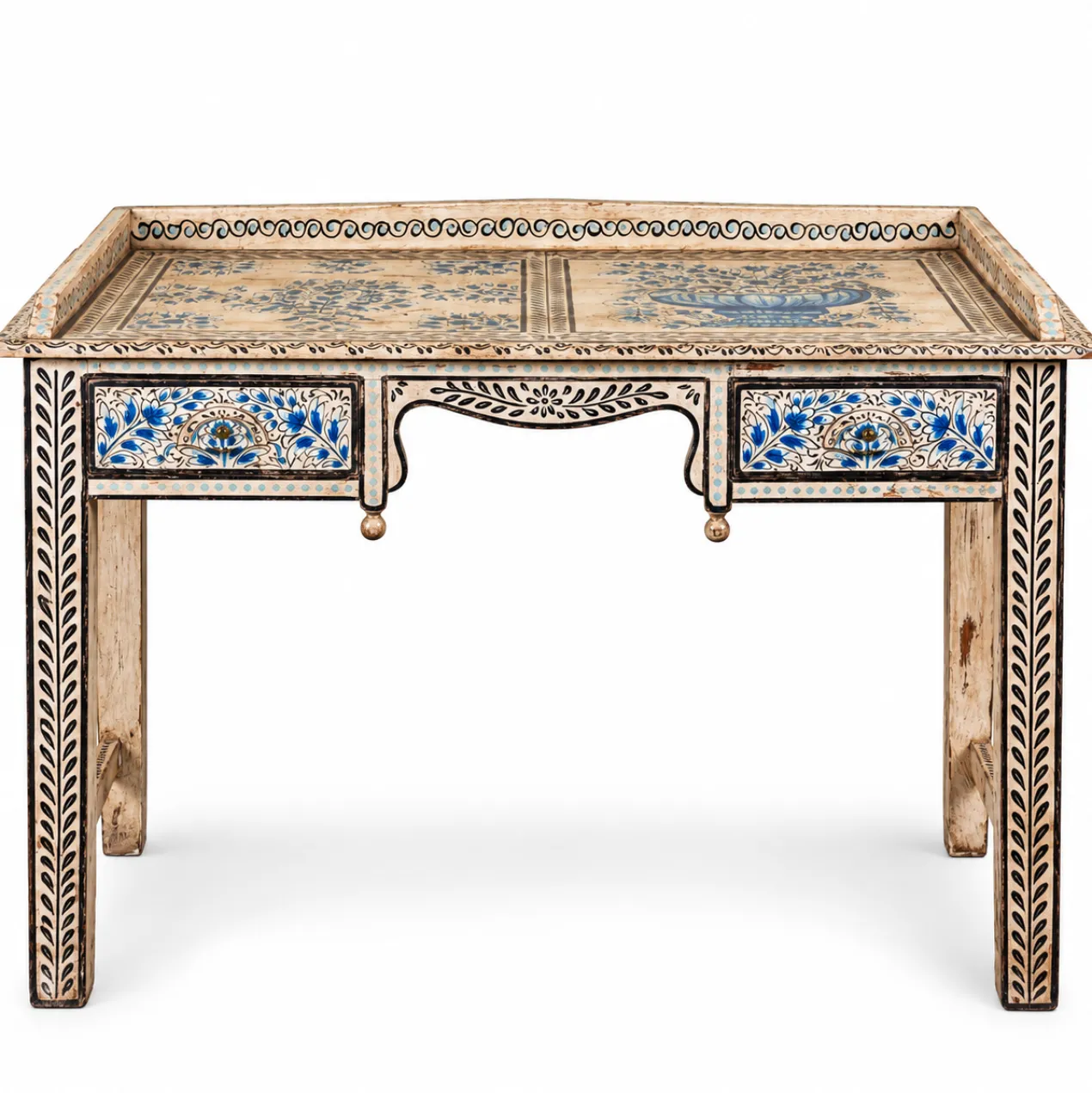 Bureau Pranay Handbeschilderd