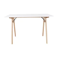 Bureau Rover wit/naturel