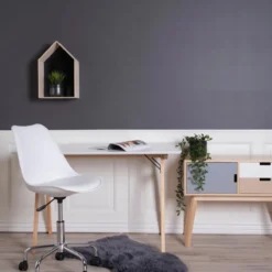 Bureau Rover wit/naturel