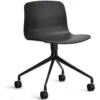 Bureaustoel AAC14 zwart onderstel black