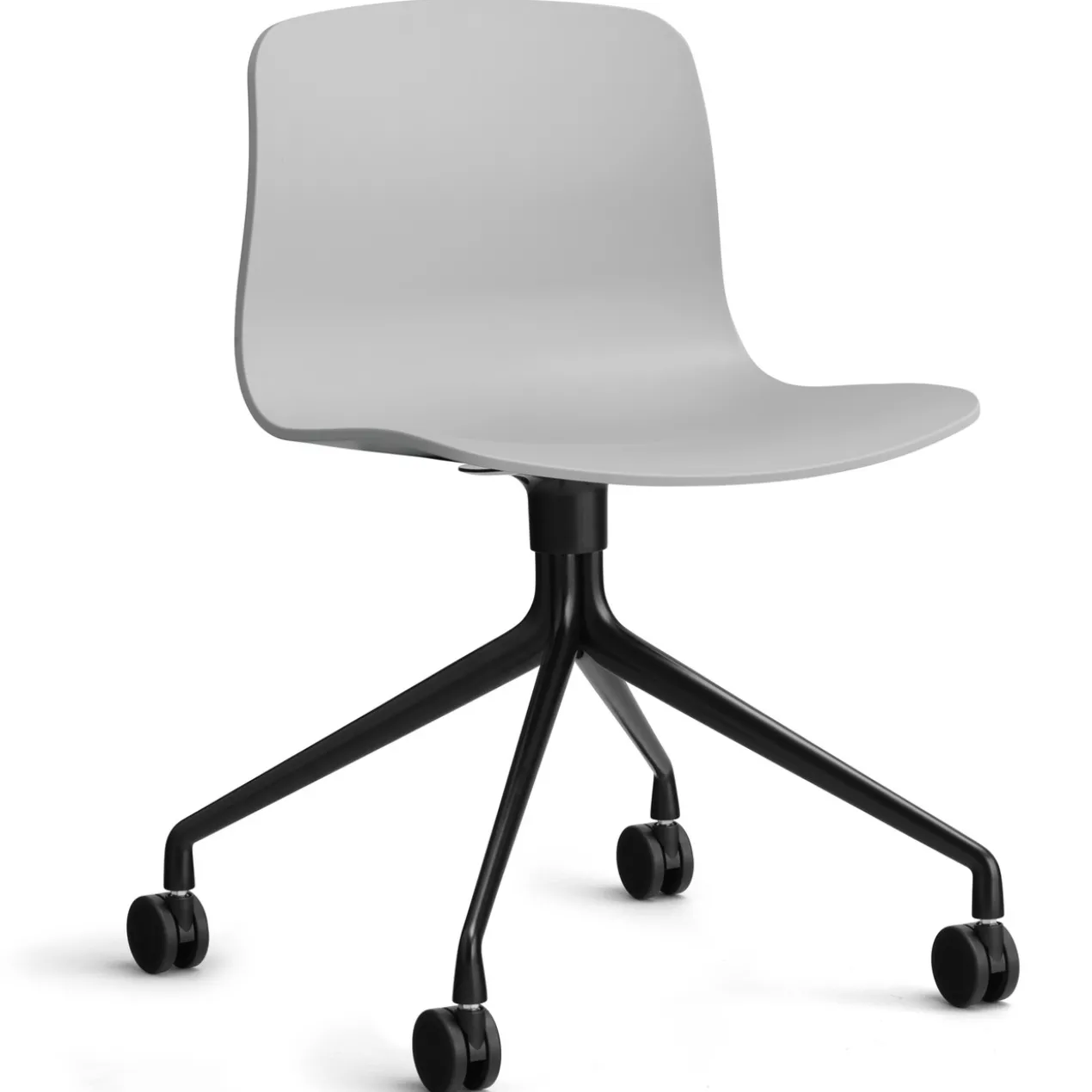 Bureaustoel AAC14 zwart onderstel concrete grey