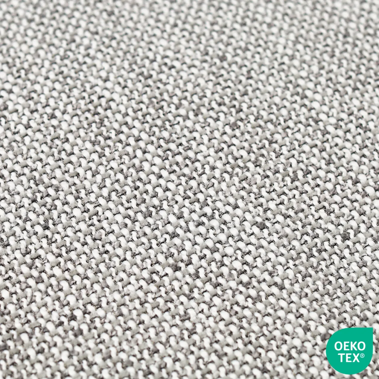 Bureaustoel Nout-Fé grijs melange - zwart onderstel