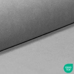 Bureaustoel Nout-Fé velvet grijs - zwart onderstel