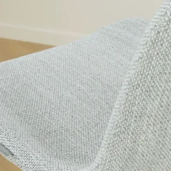 Bureaustoel Nout-Fé wit onderstel grijs melange