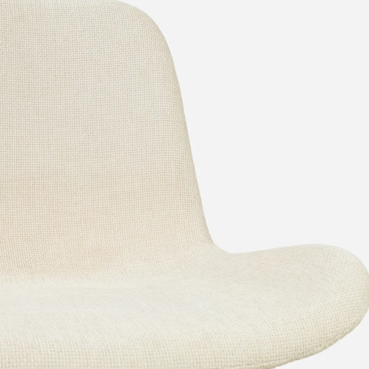 Bureaustoel Nout-Fé zwart onderstel cottonbeige