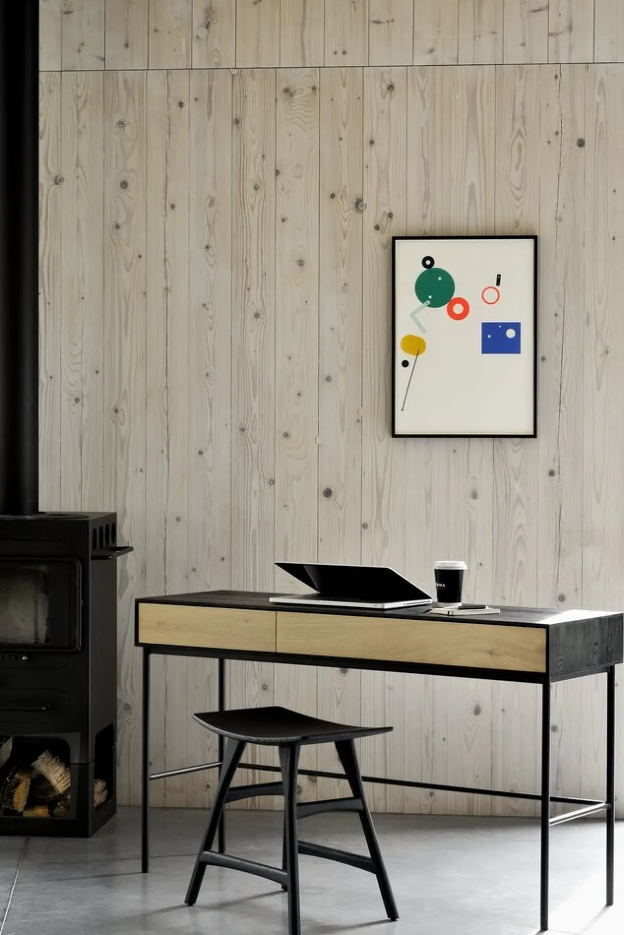 Bureau Whitebird - naturel