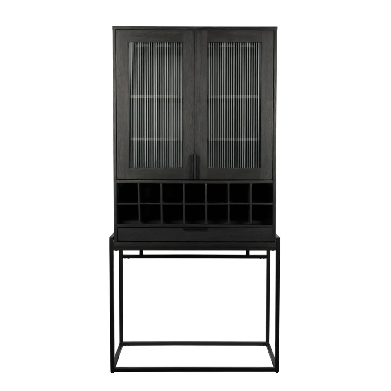 Cabinet travis black oak