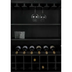Cabinet travis black oak