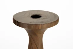 Candle holder flames l brown