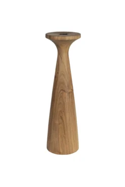 Candle holder flames l brown