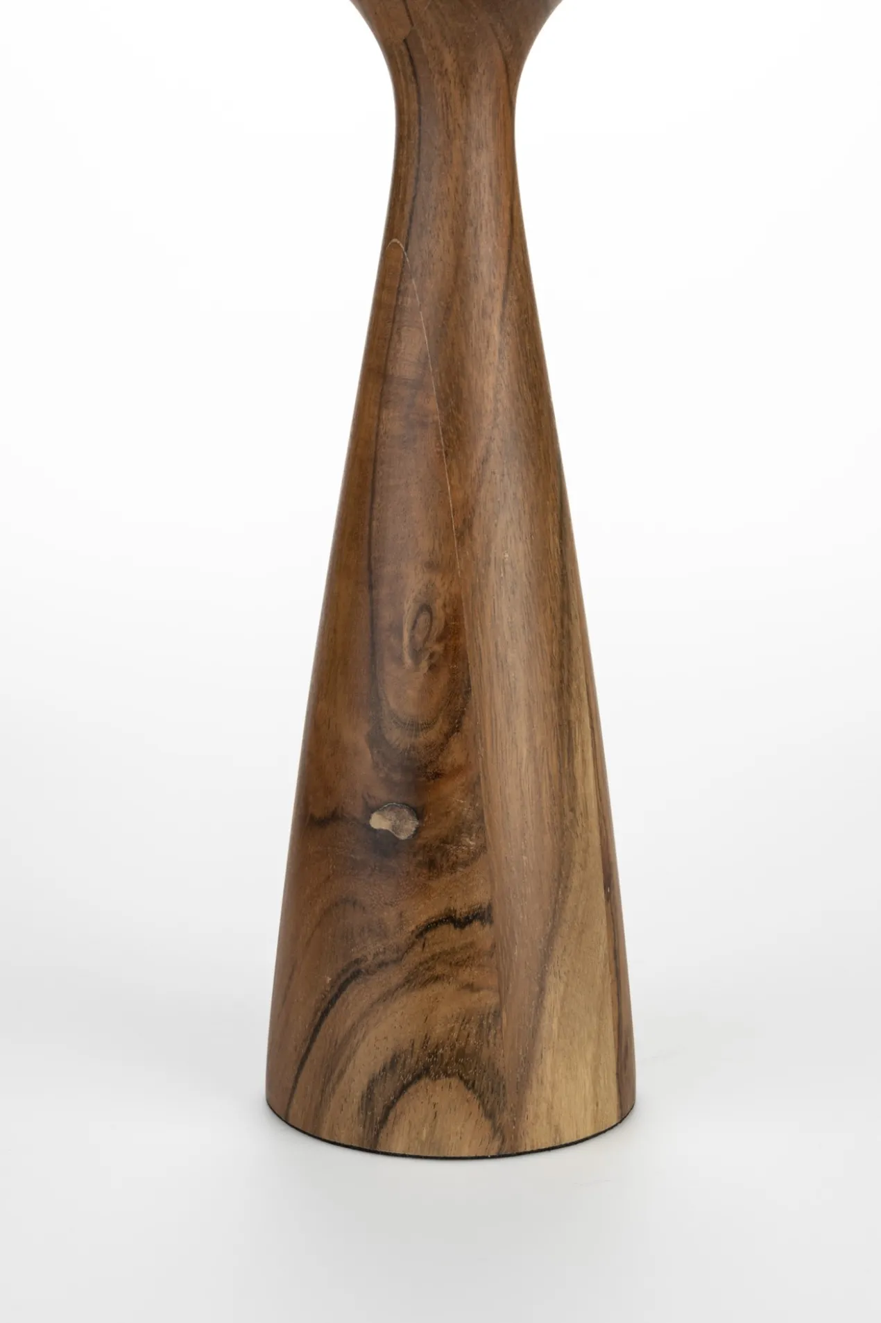 Candle holder flames m brown
