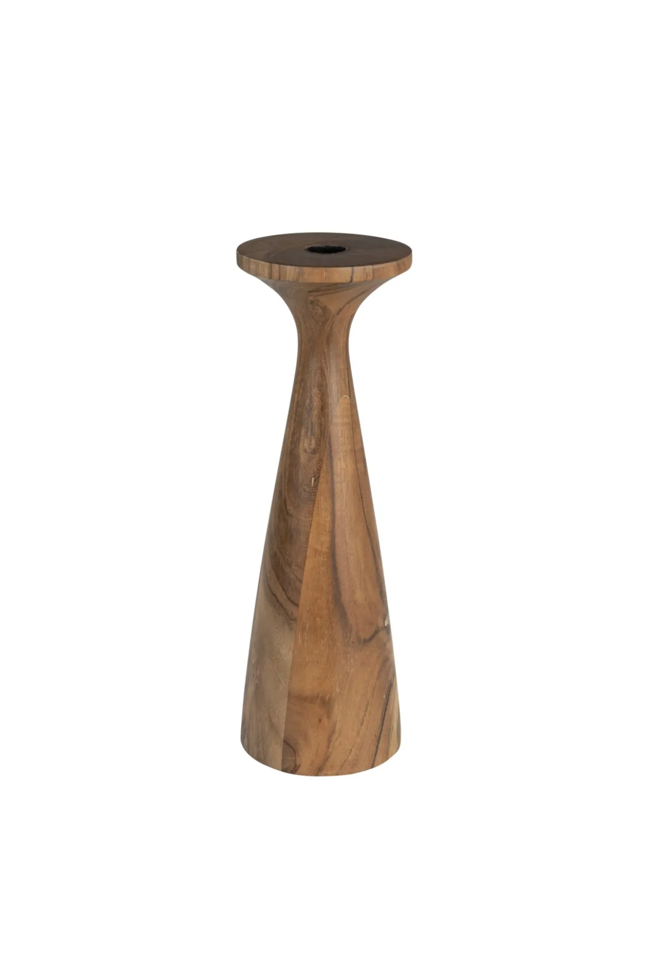 Candle holder flames m brown