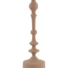 Candle holder old pink matt