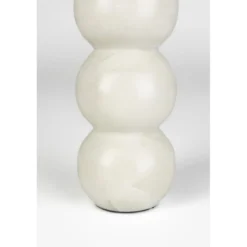 Candle holder rome marble white