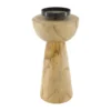 Candle holder teak wood