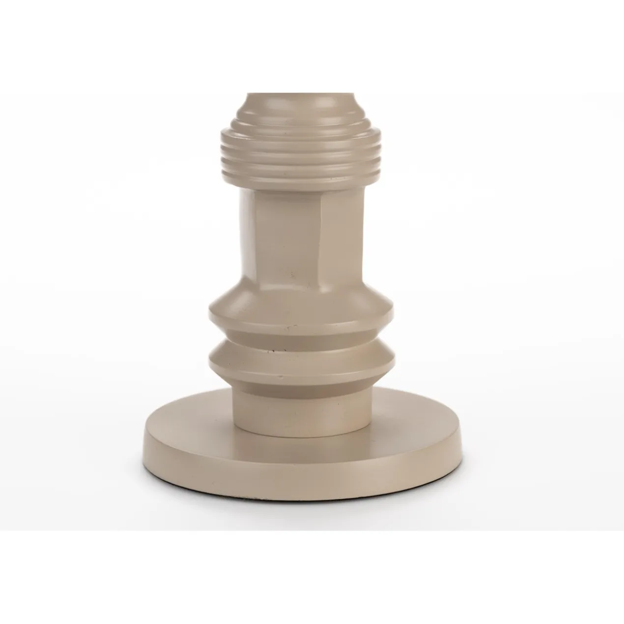 Candle holder totem m beige