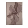 Canvas Flora 73x103 cm lichtbruin