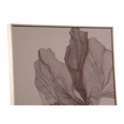 Canvas Flora 73x103 cm lichtbruin