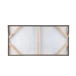 Canvas Noa zwart 120x60 cm