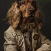 Canvas schilderij van een Boykin Spaniel 100x200 cm