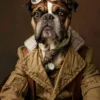 Canvas schilderij van een Brusselse Griffon Hond 60x80 cm