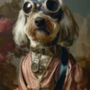 Canvas schilderij van een Lhasa Apso 60x80 cm
