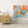Canvas schilderij Verf 200 x 100 cm