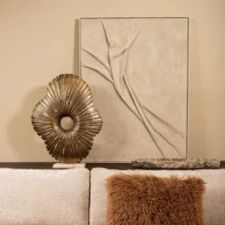Canvas Vela zand 163x83 cm