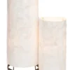 Capiz schelpen staande lamp cilinder - L