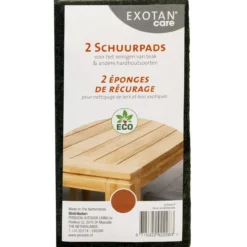 Care outdoor onderhoudsmiddel schuurpads groen 2 stuks