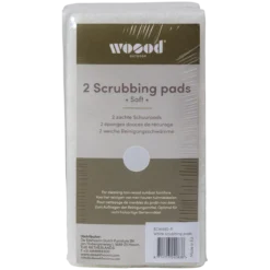 Care outdoor schuurpads wit 2 stuks