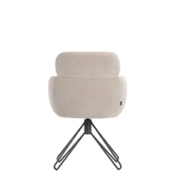Caroline draaistoel stof beige