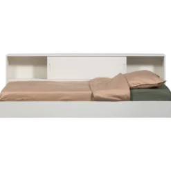 Carter bed grenen wit 90x200cm [fsc]