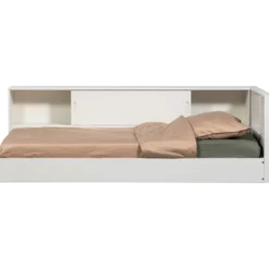 Carter hoekbed links/rechts grenen wit [fsc]
