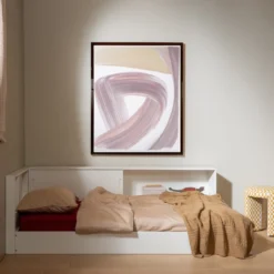 Carter hoekbed links/rechts grenen wit [fsc]