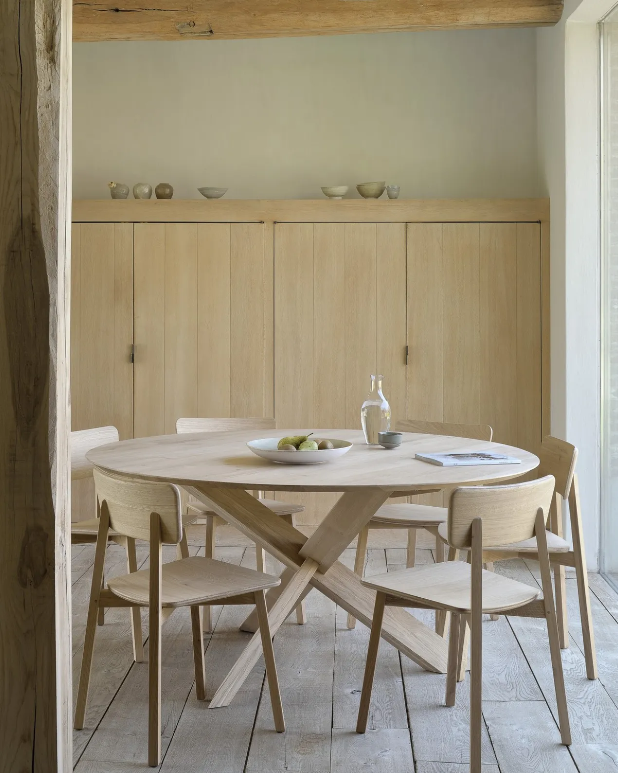 Casale stoel - eiken - geolied