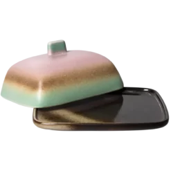 Ceramic 70's botervloot mercury