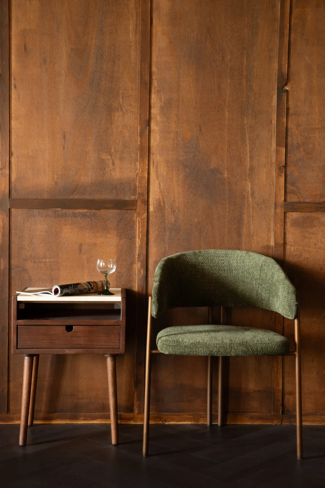 Chair naida green