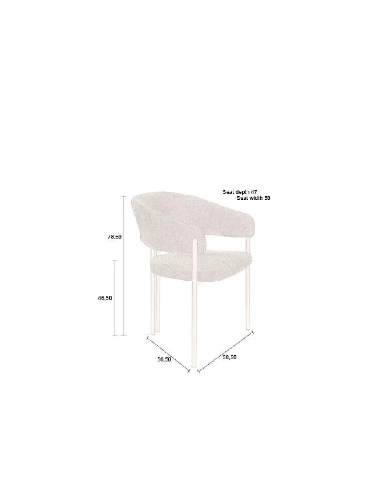 Chair naida green