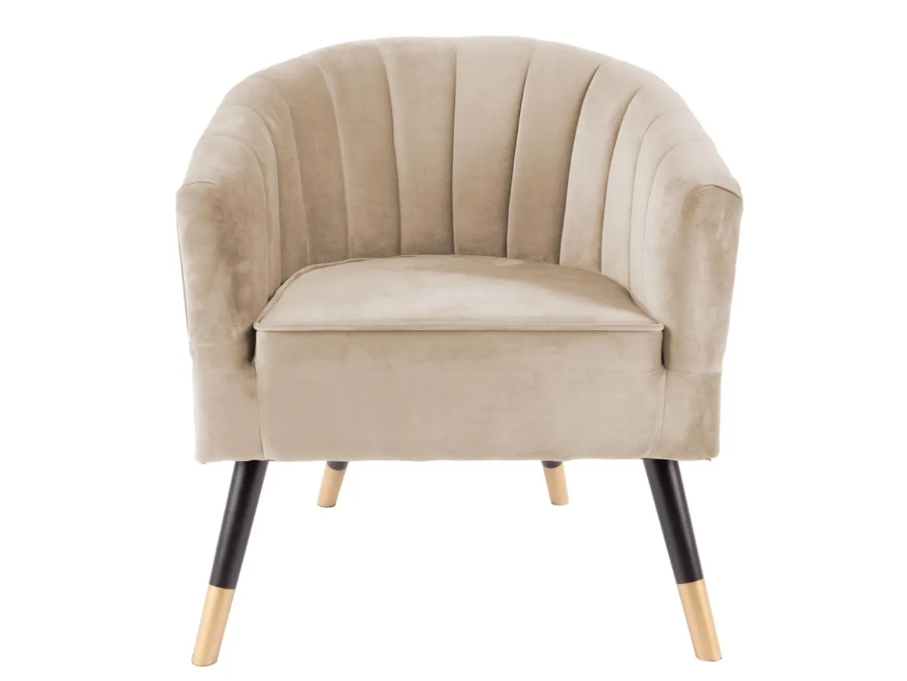 Chair Royal velvet sand brown