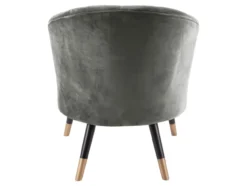 Chair Royal velvet taupe grey