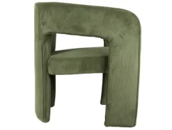 Chair Vigor corduroy moss green
