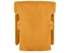 Chair Vigor corduroy ochre yellow