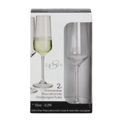Champagne flute Savoy - set van 2
