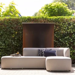 Chios tuin loungeset organisch rechts zand