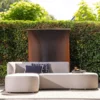 Chios tuin loungeset organisch links zand