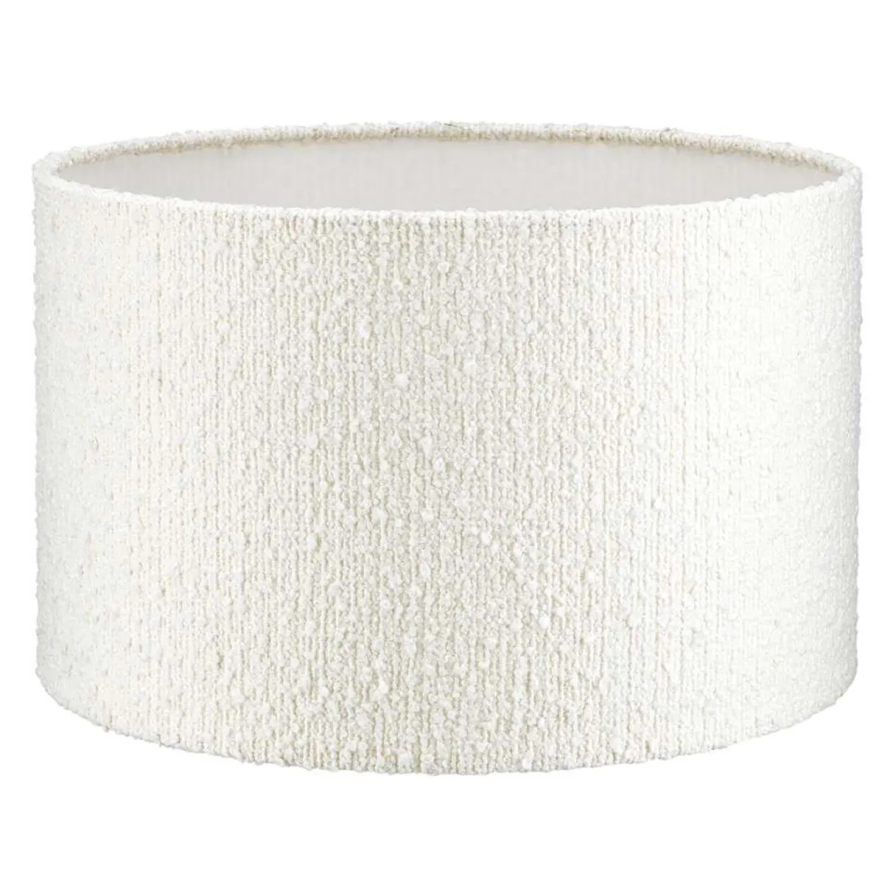 Cilinder 50x50x30cm Aspen bouclé blanc