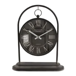 Clock iron black