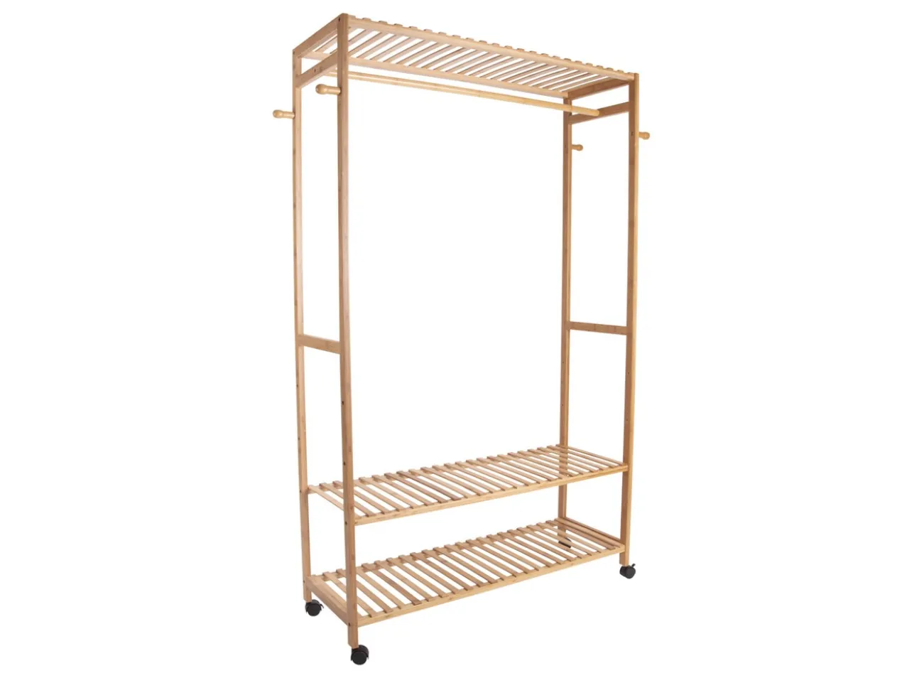 Clothing rack bamboo